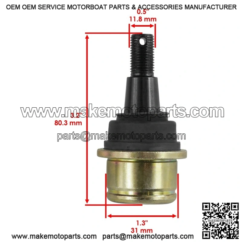 Can-Am Commander 1000 4X4 2011-2012 Front Suspension Lower Upper Ball Joint - Image 2