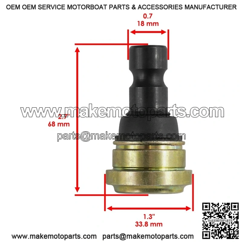 Polaris RZR XP 4 Turbo 2016-2021 Front Suspension Lower or Upper Ball Joint - Image 2