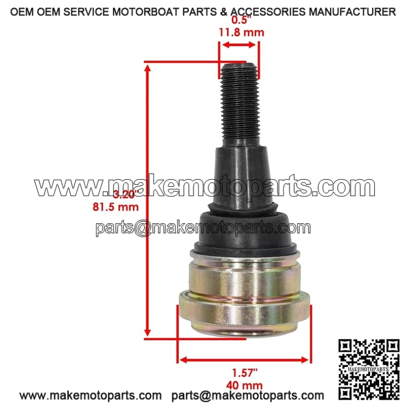 Polaris Ranger XP 1000 / Crew XP 1000 2021-2025 Front Suspension Ball Joint - Image 3