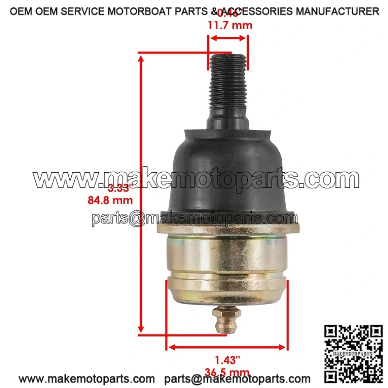 Bombardier Can-Am DS650 2000-2005 Complete Upper And Lower Ball Joints Set - Image 2