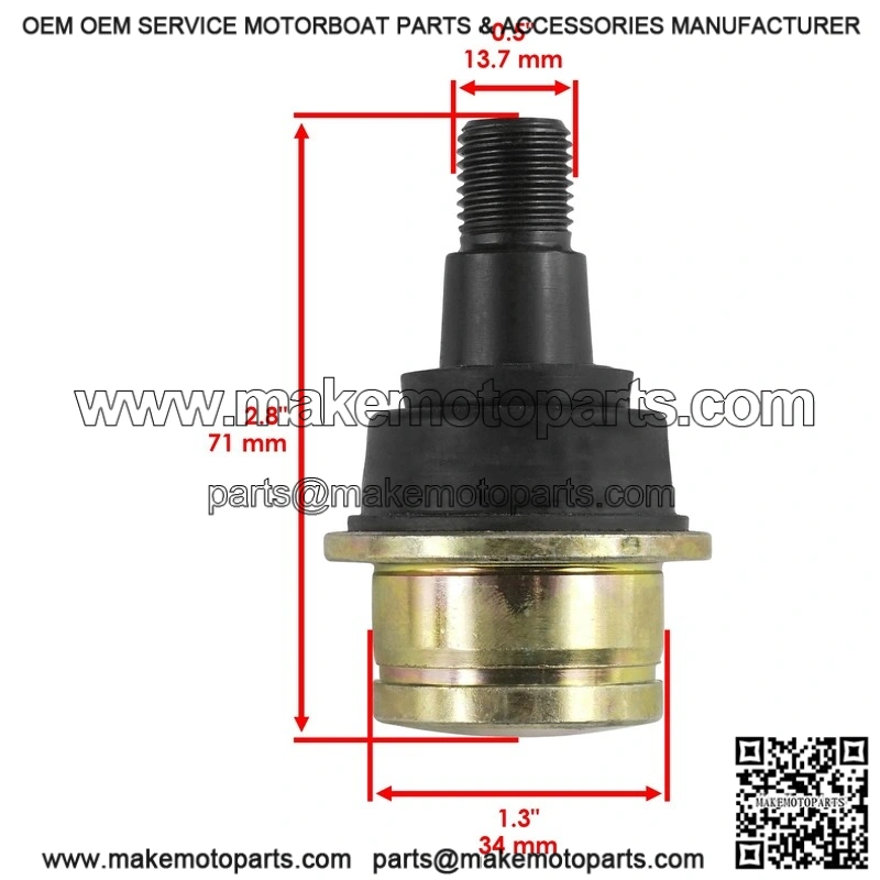 John Deere XUV835E XUV835M XUV835R AUC12838 Front Knuckle Lower Ball Joint - Image 2