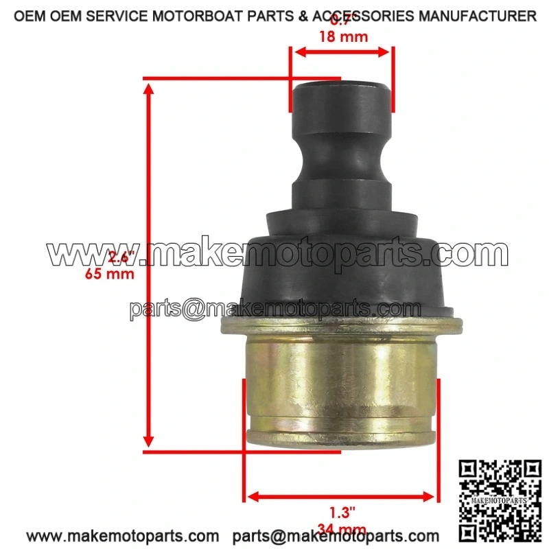 Can-Am 706201371 706202507 Front Suspension Upper Lower Ball Joint Lh Rh - Image 2