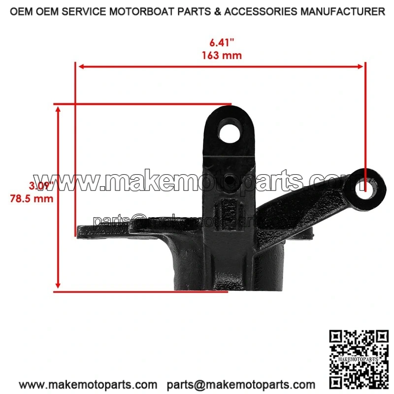 Yamaha Grizzly 660 YFM660 2003-2008 Steering Knuckle & Lower Ball Joint - Image 3