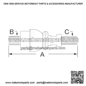 Ball Joint Fits Case-IH & Ford/New Holland Compact Tractors, PN:SBA334801531 (SBA334801531)