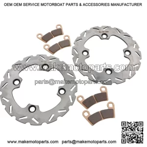 Riptide Rear Brake Rotors and Pads Kit for 2015-2017 Polaris RZR 900 Razor | Rear Brake Assembly