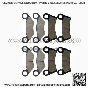Complete Brake Pad Set for Polaris RZR 800 EFI (2008-2014) | Front and Rear Replacement Pads