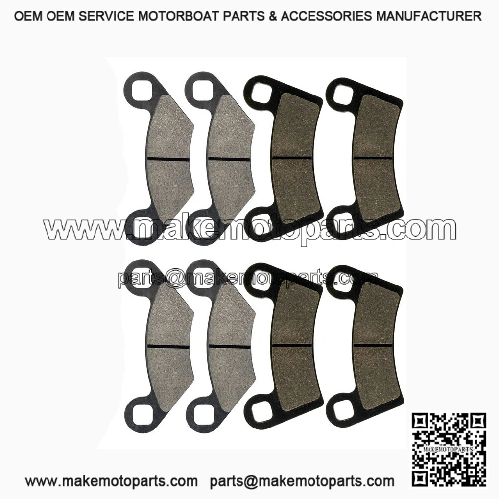 Complete Brake Pad Set for Polaris RZR 800 EFI (2008-2014) | Front and Rear Replacement Pads