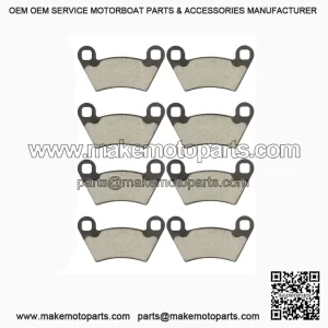 Brake Pads Set for Polaris Ranger XP 700 4x4 & 6x6 EFI (2005-2007) | Front and Rear Replacement
