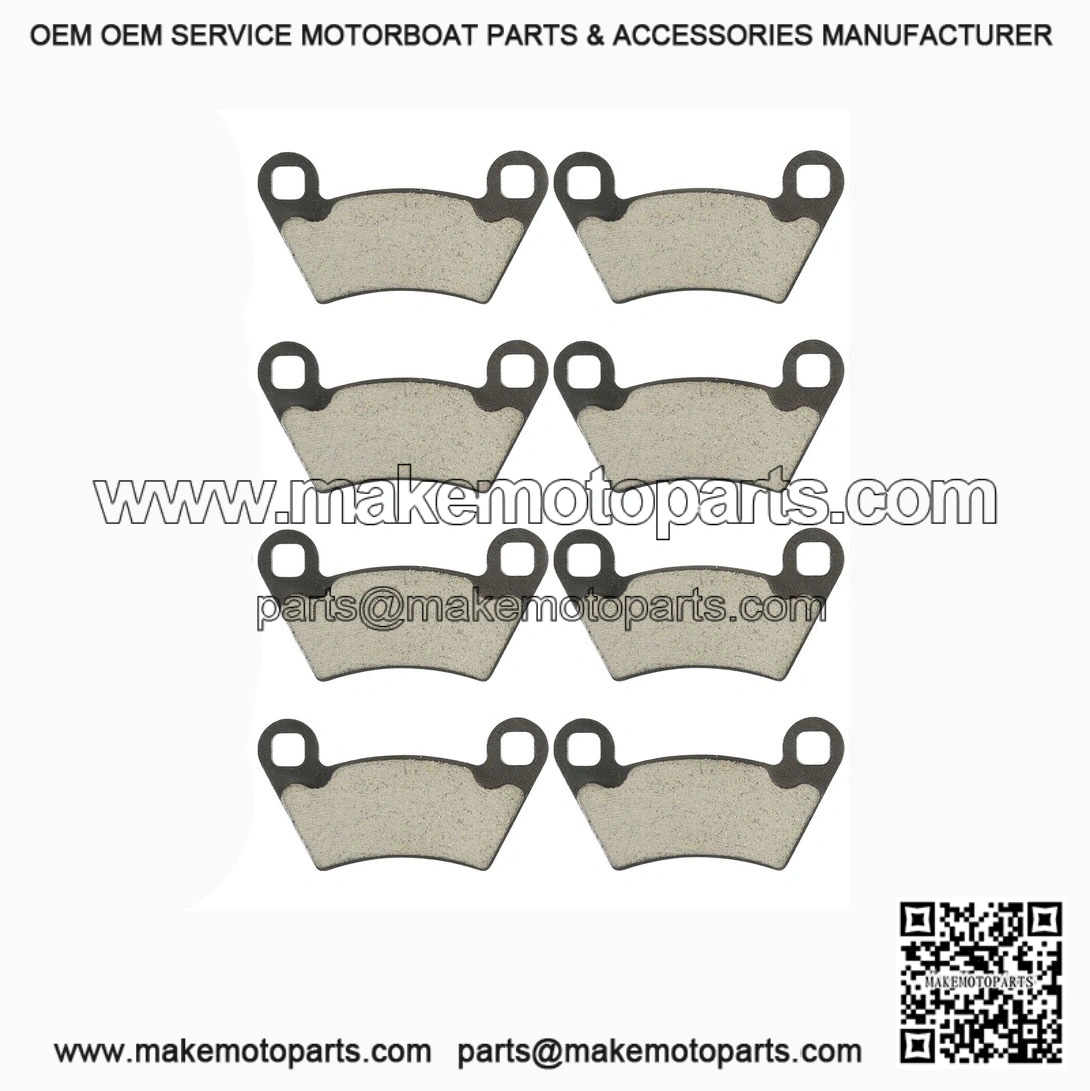 Brake Pads Set for Polaris Ranger XP 700 4x4 & 6x6 EFI (2005-2007) | Front and Rear Replacement