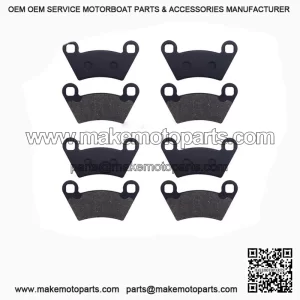 Front & Rear Brake Pads for POLARIS SIDE X SIDE 700 Ranger 4x4 EFI/LE (2007) | OEM Quality