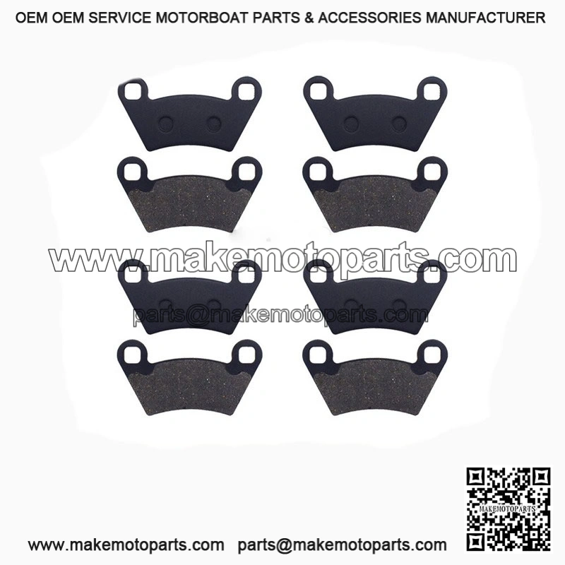 Front & Rear Brake Pads for POLARIS SIDE X SIDE 700 Ranger 4x4 EFI/LE (2007) | OEM Quality