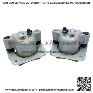 Rear Left & Right Brake Caliper for Polaris Ranger 500, 700, XP (2005-2007) | Includes Brake Pads | Pre-Assembled