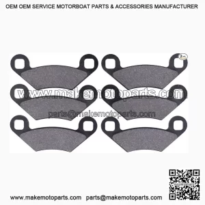Front and Rear Brake Pads for Polaris Sportsman 400, 450, 500, 550, 570, 800, 850 & Scrambler | Multi-Model Fit