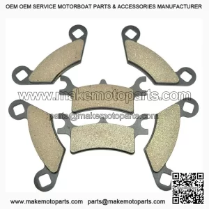 Front & Rear Brake Pads For Polaris Sportsman 600 4x4 2003-2005