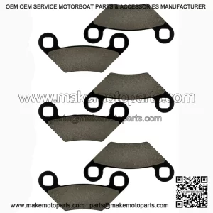Front Rear Brake Pads for Polaris Sportsman 550 EFI Eps Touring 2010-2014