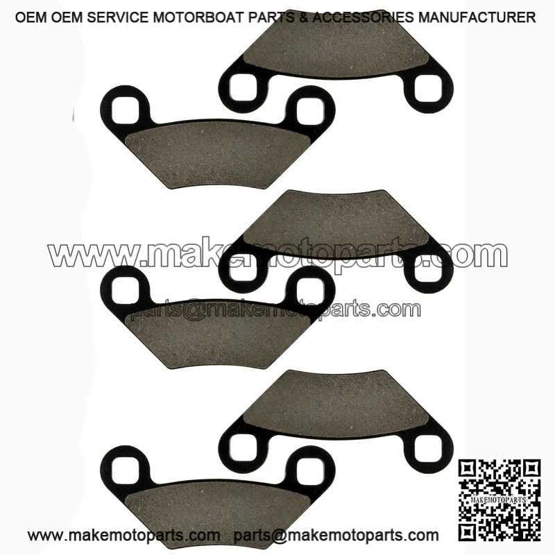Front Rear Brake Pads for Polaris Sportsman 550 EFI Eps Touring 2010-2014