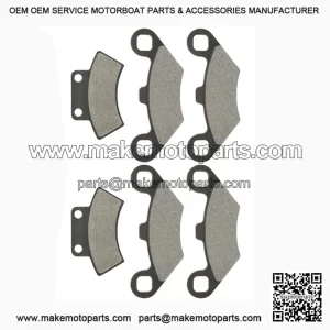 Front Rear Brake Pads for Polaris Sportsman 500 1996 1997
