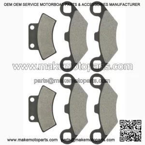 Brake Pads for Polaris Xplorer 300 4X4 1996 1997 1998 99 2000 Front Rear Brakes