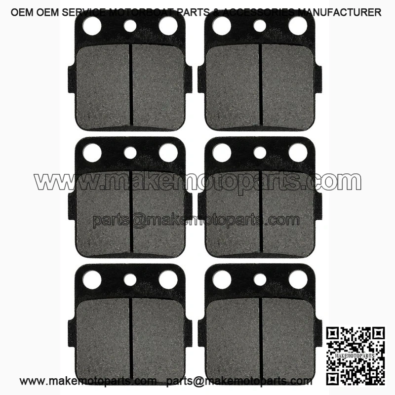 Front & Rear Brake Pads for Honda TRX300EX Fourtrax 300Ex 1993-2008