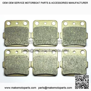 Front Rear Brake Pads For  ATV YFM 660 Raptor RN/RP/RPB/RR/RS/RT 2001-2005