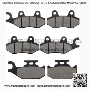 Brake Pads Front & Rear for 660 4x4 2004-2007 450 4x4 2006-2009 700 700R 20