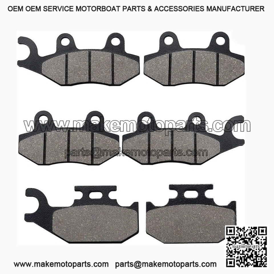 Brake Pads Front & Rear for 660 4x4 2004-2007 450 4x4 2006-2009 700 700R 20