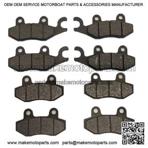 Brake Pads for Rhino 700 YXR700 Fi 4X4 2008-2013 Front Rear Brakes