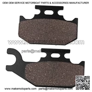 Rear Brake Pads for Rhino 660 2004-2007 Rhino 450 2004-2009 Raptor 700