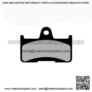 2002-2006 YFM660FWA Grizzly ATV Vesrah Semi-Metallic Brake Pads [Rear]