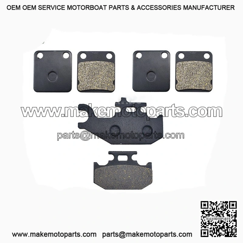 FRONT REAR Brake Pads for YFM 450 FAR FAS Kodiak 5ND3 4 2003 2004