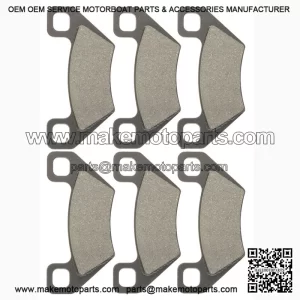 Front Rear Brake Pads for Arctic Cat 650 TRV H1 Auto Plus LE Multirider 4X4 2007