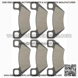 Front Rear Brake Pads for Arctic Cat Mud Pro 650 4X4 H1 2010 / 4X4 2010 2011