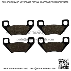 Front Brake Pads 09 fits Arctic Cat 650 H1 TRV 4x4 Auto 2009
