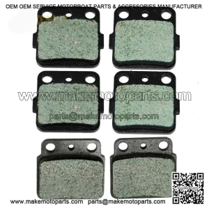 Front Rear High Performance Brake Pads For Arctic Cat DVX 400 Sport 2004-2008