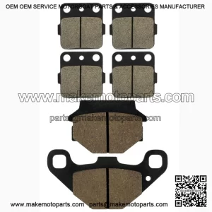 Front & Rear Brake Pads for Suzuki LT-F500F LTF500F Vinson 500 4WD 2004-2008