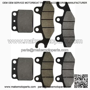 Front & Rear Brake Pads for Suzuki LTR450 LT-R450 Quadracer 450 2006-2014