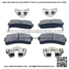 AIX1050 Front Brake Pad - Automotive Front Brake Pad Set