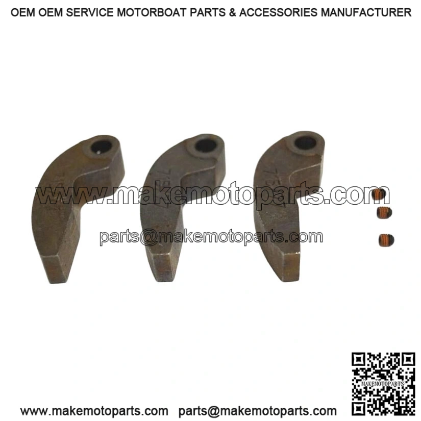 77g Clutch Weight Cam Arm with Set Screw - Set of 3 for Arctic Cat Snowmobile (0746-715) - Image 2