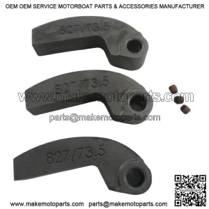 73.5 Gram Clutch Cam Arms Weights (3) - New for Arctic Cat Snowmobile, Part 0746-827