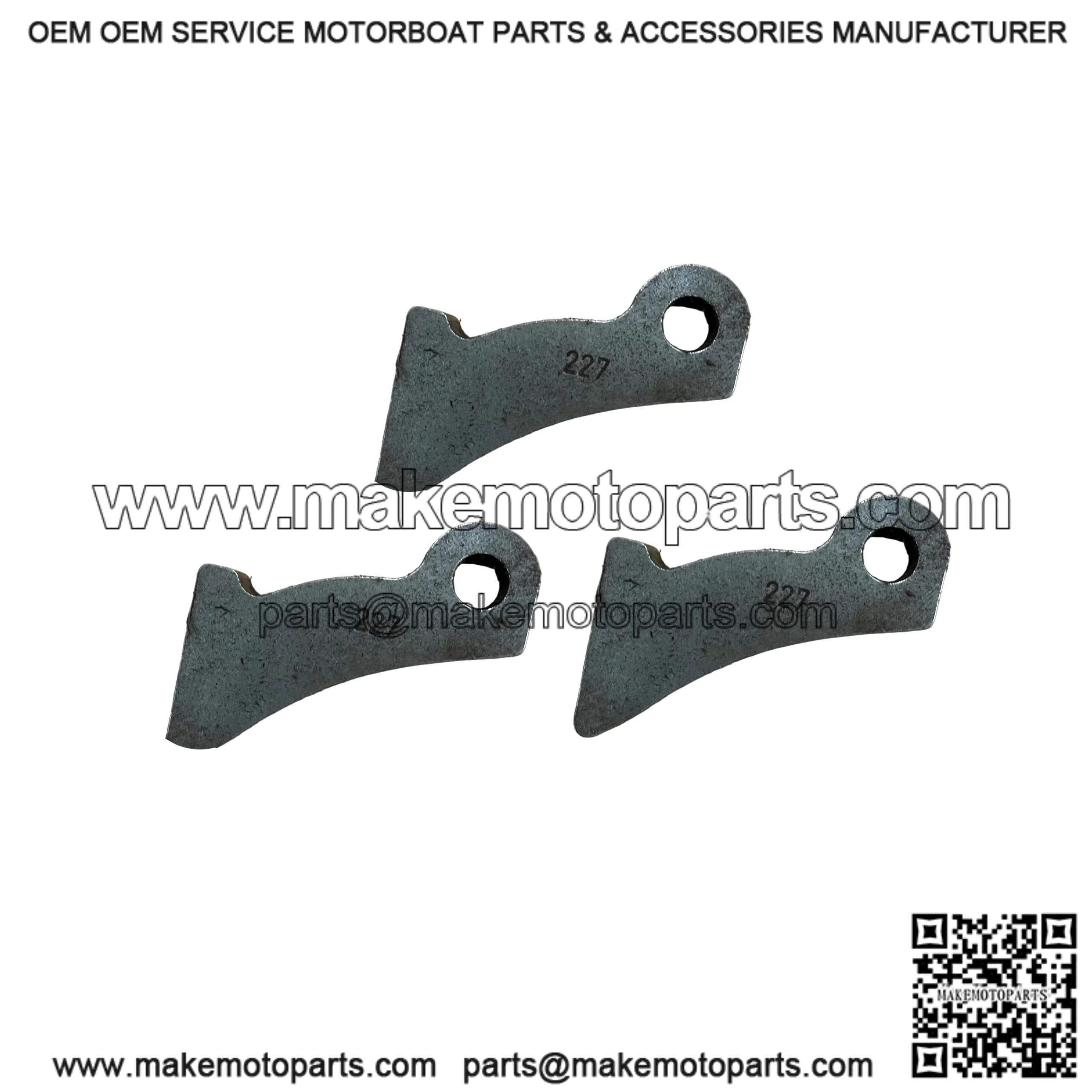 227 OEM Clutch Weight Ramp for Ski Doo Touring E LE SLE 380 1997 (417005227)
