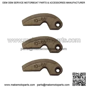 10-66 Gram Primary Drive Clutch Weights/Ramps - New OEM Set of 3 for Polaris