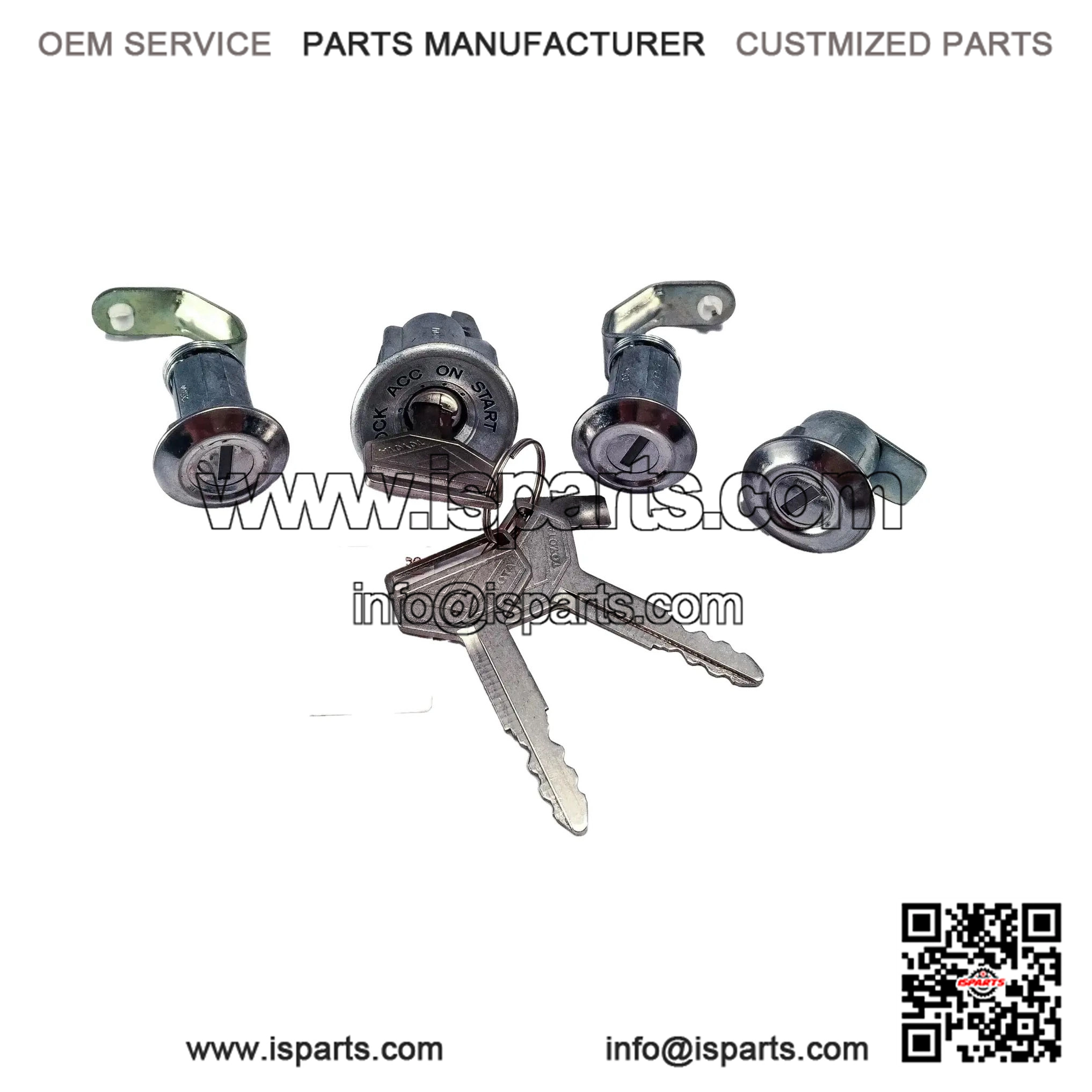 Ignition Cylinder Lock Key SET 69005-90316 ?C TOYOTA 79-83 LAND CRUISER BJ40 FJ40