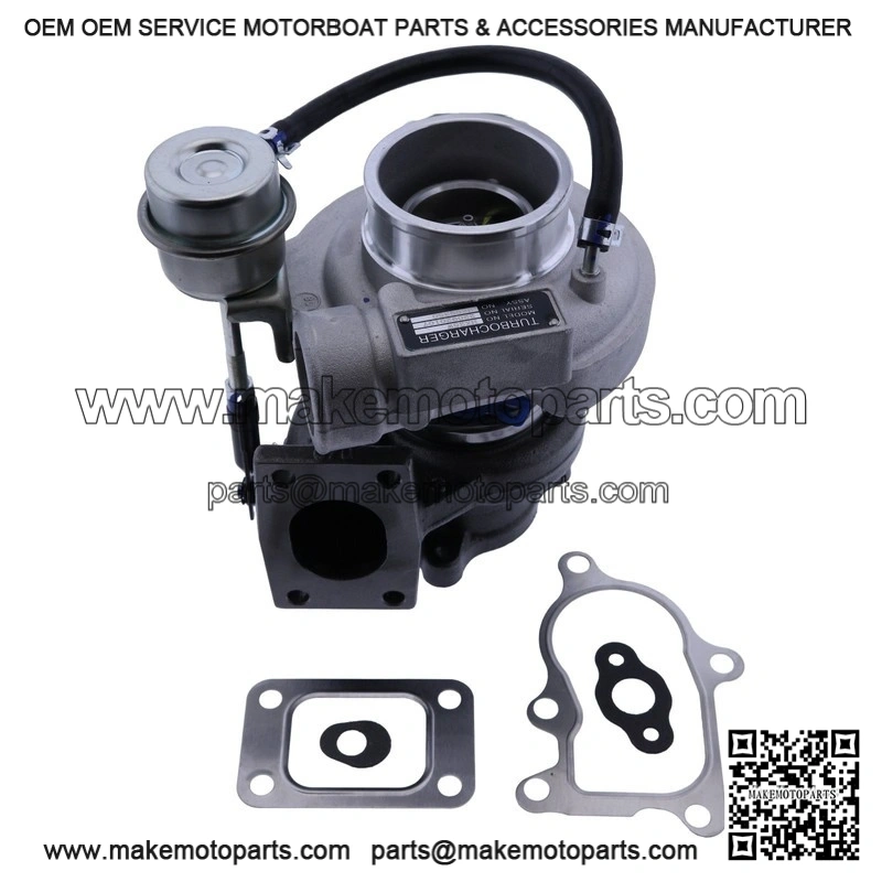 HX25W Turbocharger 4038790 504061374 - Replacement for Case 580SM P70 P85 with Cummins 4BTA Engine