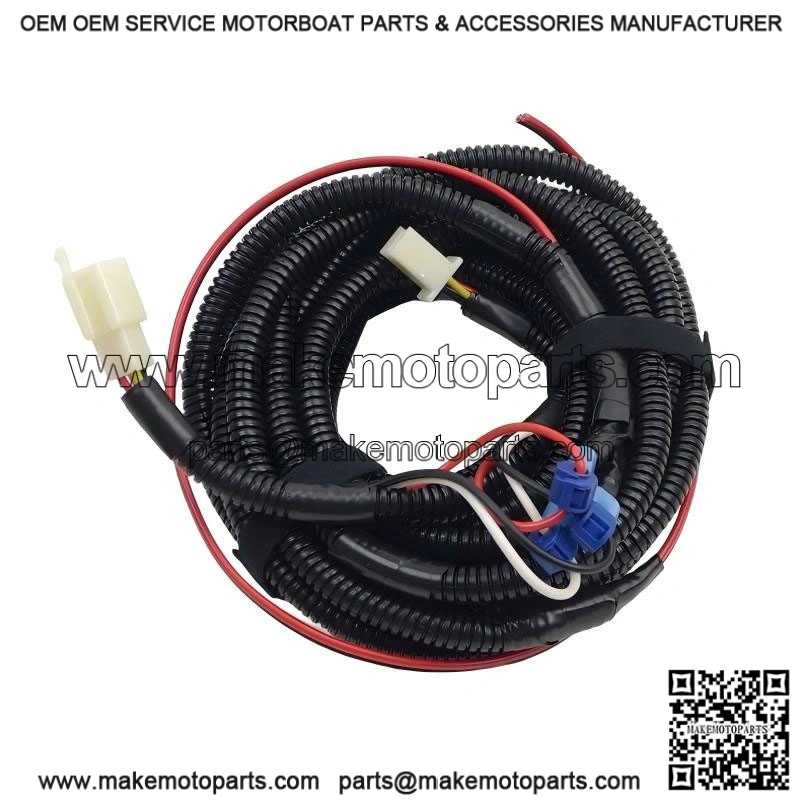12V Front Add-On Power Harness with 18ft Reverse Lead ?C for Evolution D5 ?C 24-15651-BUL - Image 2