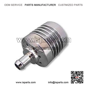 Vented Breather Canister Chrome for Harley Davidson