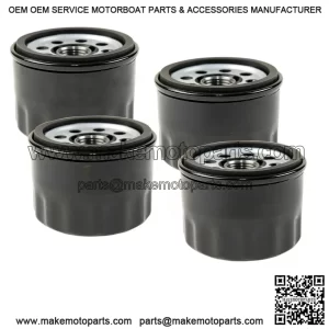 4-Pack Oil Filter for John Deere AM125424