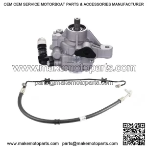 Power Steering Pump with Pressure Hose for 2007-2011 Honda CR-V DOHC