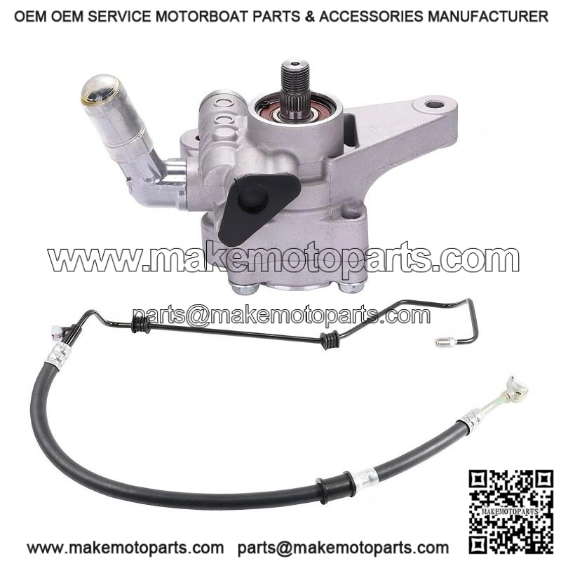 Power Steering Pump with Pressure Line Hose 21-5993 for 1998-2000 Honda Accord