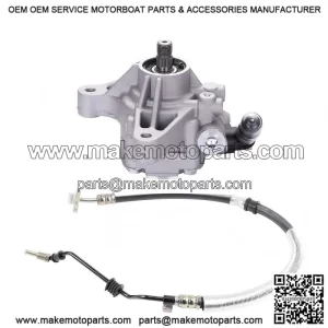 Power Steering Pump w/ Pressure Hose for 2002-2006 Honda CR-V 2.4L