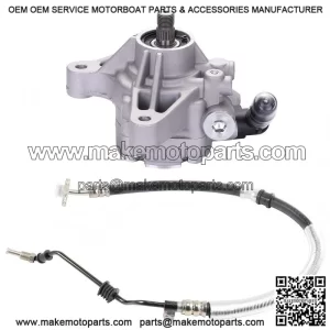 Power Steering Pump with Pressure Hose for 2002-2006 Honda CR-V 2.4L